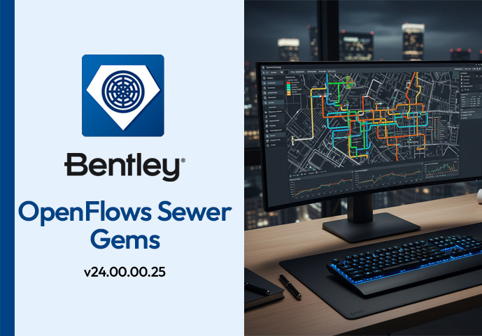 Bentley OpenFlows Sewer Gems v24.00.00.25